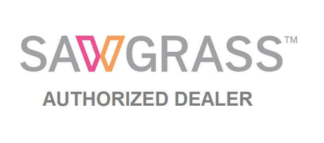 Sawgrass logo with text 'Authorized Dealer', representing a certified retailer for Sawgrass products.