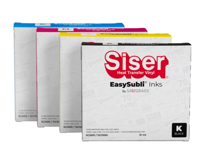 Siser Easysubli ink set for Sawgrass SG500 and SG1000 printer