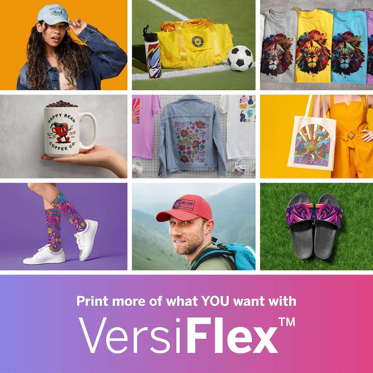 Sawgrass Versiflex applications