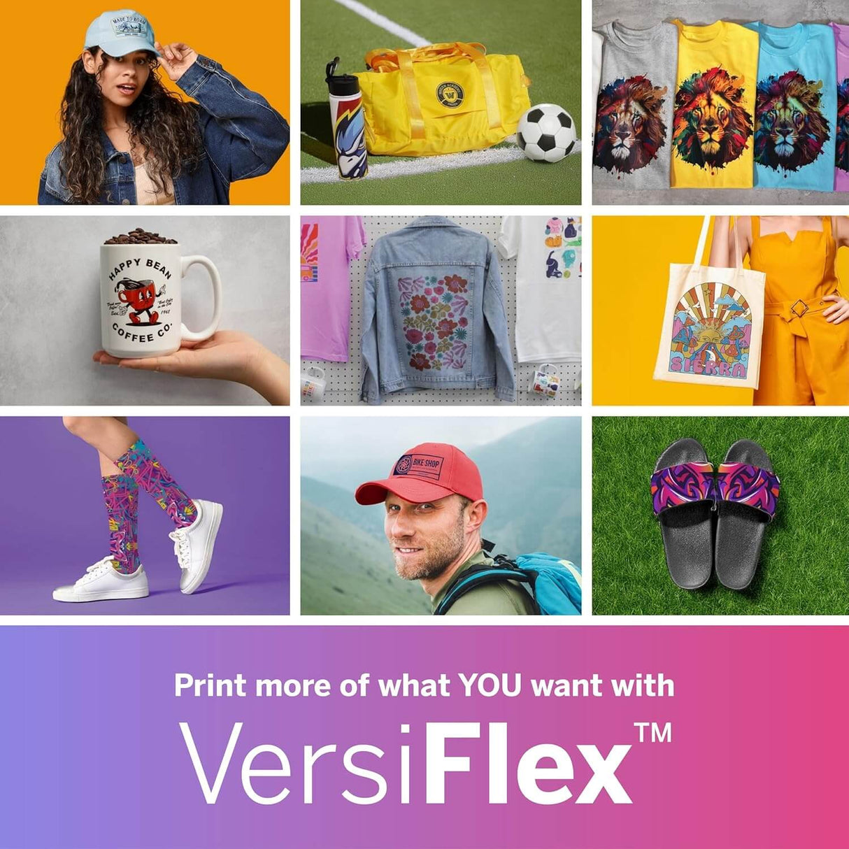 Sawgrass Versiflex applications