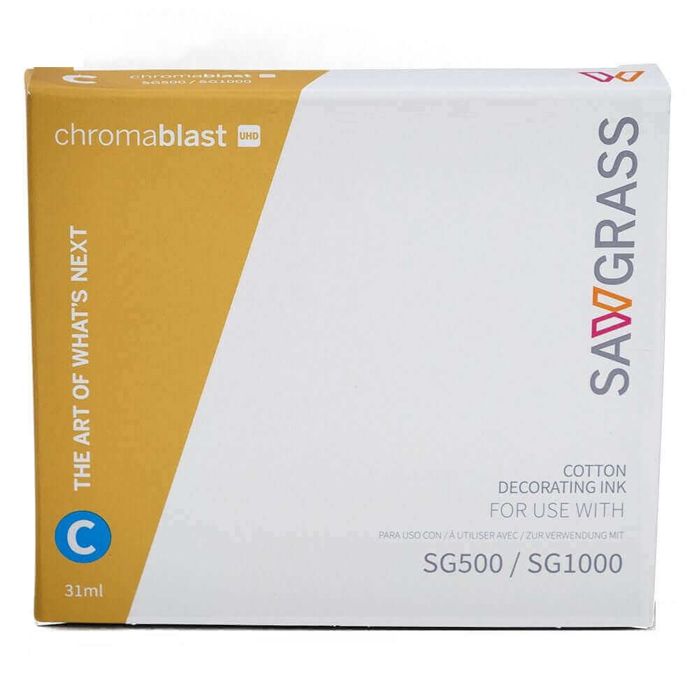 Sawgrass Chromablast UHD Ink for SG500 Printer CYAN