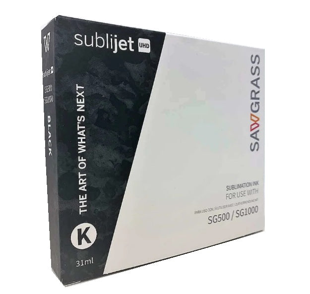SubliJet UHD Ink for Sawgrass SG500 and SG1000 printers - 31mL - Black