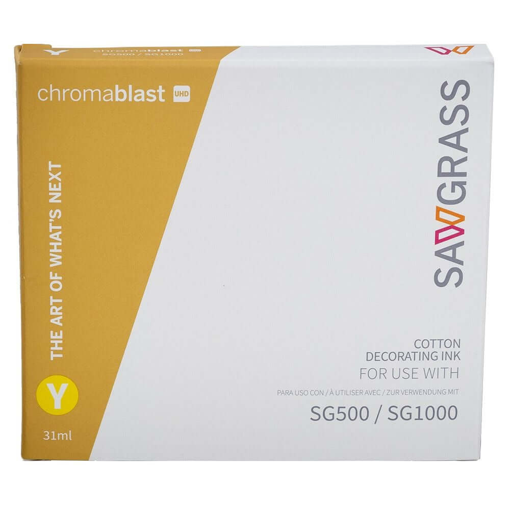 Sawgrass Chromablast UHD sg500 ink yellow